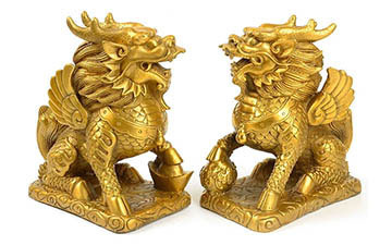 銅雕與鋼雕藝術(shù)中的麒麟意象